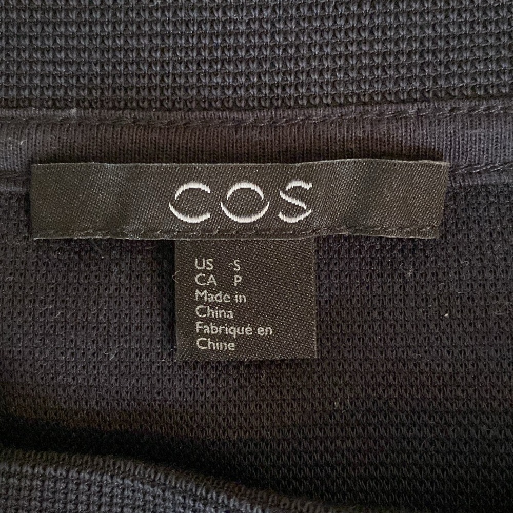 Cos Color Block Watercolor Top Size Small - image 6